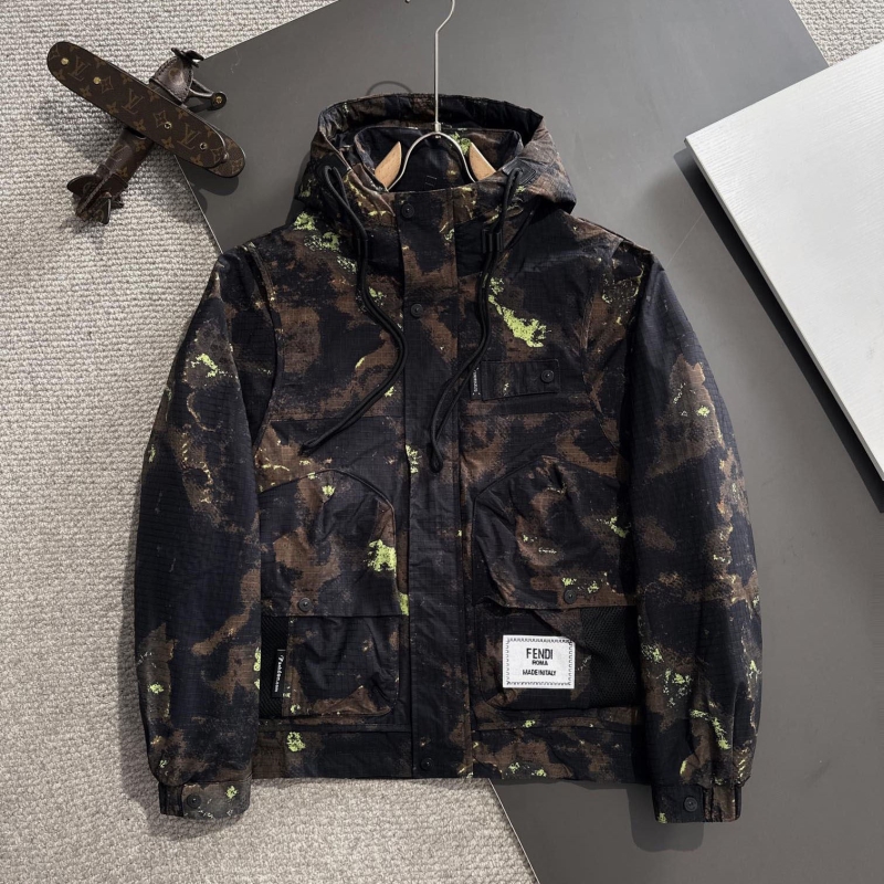 F**di down coat